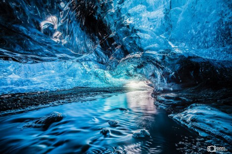Хрустальная пещера Svínafellsjökull (Исландия)
